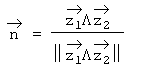 Définition du vecteur nodal